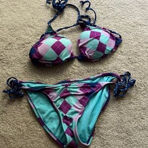 Two piece bathing suit